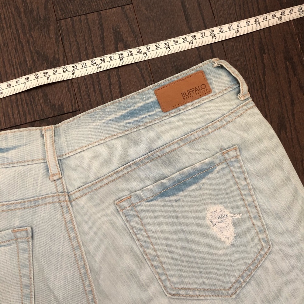 Buffalo Light Blue Ripped Skinny Jeans - Picture 3 of 4